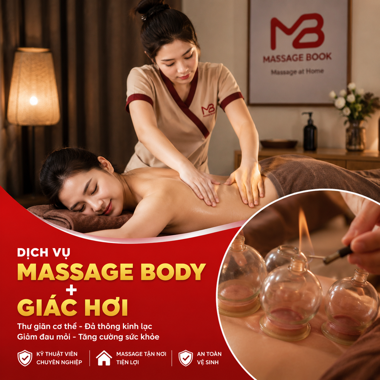 Dịch vụ Massage Đầu Cổ Vai Gáy tại nhà - MABO